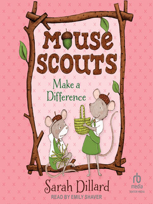 cover image of Mouse Scouts Make a Difference